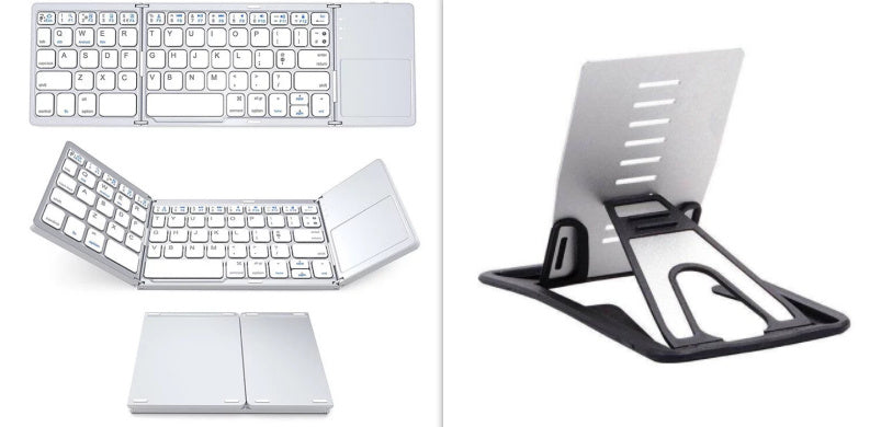 Foldable Bluetooth Keyboard for Phone, Tablet & Laptop