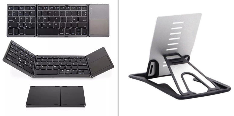 Foldable Bluetooth Keyboard for Phone, Tablet & Laptop