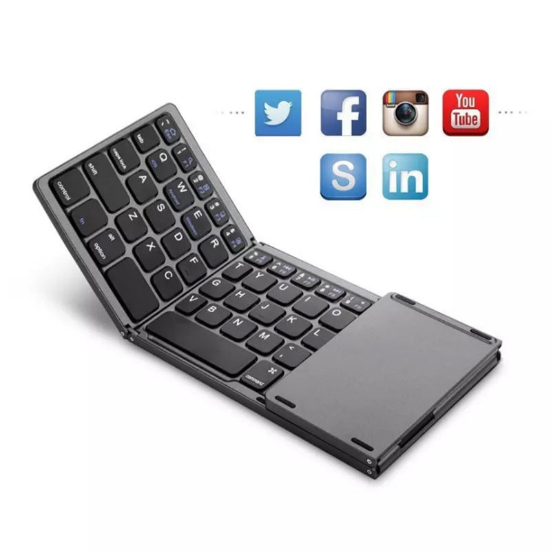 Foldable Bluetooth Keyboard for Phone, Tablet & Laptop