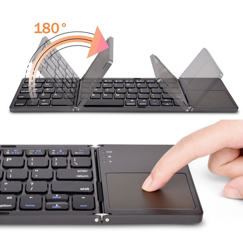 Foldable Bluetooth Keyboard for Phone, Tablet & Laptop