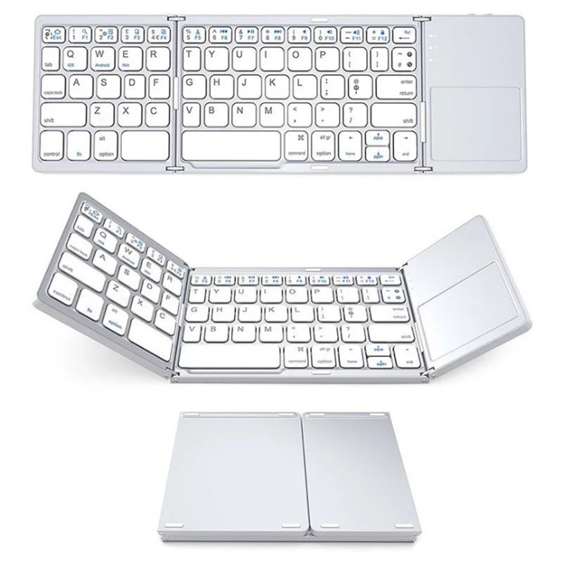 Foldable Bluetooth Keyboard for Phone, Tablet & Laptop