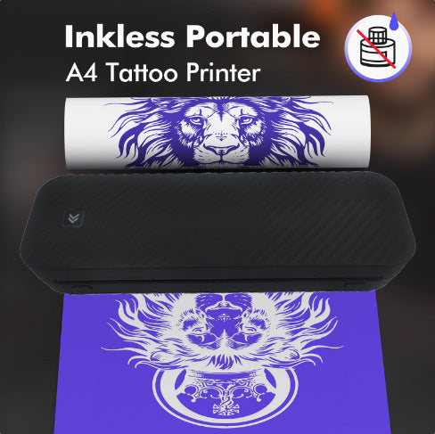 Portable A4 Wireless Printer – Mobile Phone Compatible